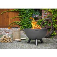 Feuerschale Kongo massiv Naturstahl Durchmesser 85 cm