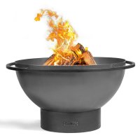Feuerschale Fat Boy massiv Naturstahl Durchmesser 85 cm
