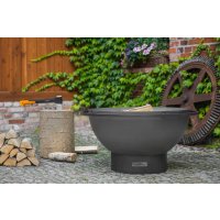Feuerschale Fat Boy massiv Naturstahl Durchmesser 85 cm
