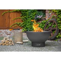 Feuerschale Fat Boy massiv Naturstahl Durchmesser 85 cm