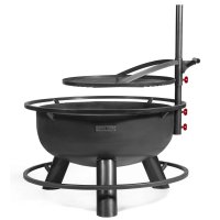 Feuerschale Bandito mit Grillrost massiv Naturstahl...