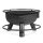 Feuerschale Bandito mit Grillrost massiv Naturstahl Durchmesser 80 cm