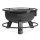 Feuerschale Bandito mit Grillrost massiv Naturstahl Durchmesser 80 cm