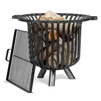 Feuerkorb Verona massiv Naturstahl Durchmesser 60 cm