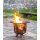 Feuerkorb Verona massiv Naturstahl Durchmesser 60 cm