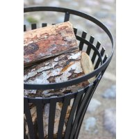 Feuerkorb Flame massiv Naturstahl Durchmesser 45 cm