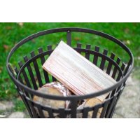 Feuerkorb Flame massiv Naturstahl Durchmesser 45 cm