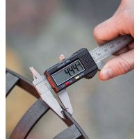 Feuerkorb Flame massiv Naturstahl Durchmesser 45 cm