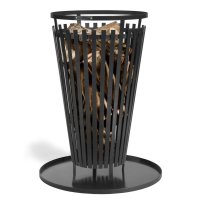 Feuerkorb Flame massiv Naturstahl Durchmesser 45 cm