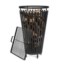 Feuerkorb Flame massiv Naturstahl Durchmesser 45 cm