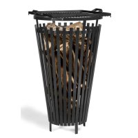 Feuerkorb Flame massiv Naturstahl Durchmesser 45 cm