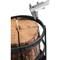 Feuerkorb für Schwedenfeuer Malmo massiv Naturstahl