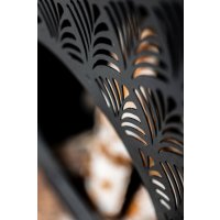 Gartenofen Ankara massiv Naturstahl Höhe 108 cm
