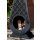 Gartenofen Ankara massiv Naturstahl Höhe 108 cm