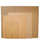 Faltkartons braun 1-wellig 750 x 300 x 150 mm
