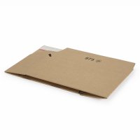 Automatikbodenkartons mit Aufreißperforation 1-wellig 294 x 94 x 140 mm