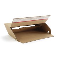 Automatikbodenkartons mit Aufreißperforation 1-wellig 294 x 94 x 140 mm