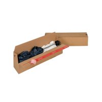 Automatikbodenkartons mit Aufreißperforation 1-wellig 394 x 94 x 87 mm
