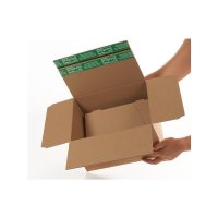 Automatikkarton Aufreißperforation wiederverschließbar 430 x 310 x 210 mm