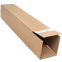 Versandhülsen 1-wellig 510 x 105 x 105 mm braun B2