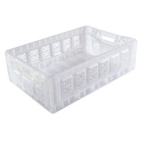 Klappboxen 600 x 400 x 180 mm transparent durchbrochen...