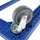 Rollwagen ohne Bremse für Euroboxen 600 x 400 mm blau