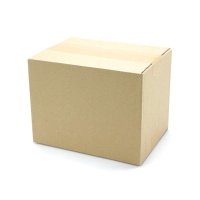 Faltkartons braun 1-wellig 200 x 150 x 150 mm