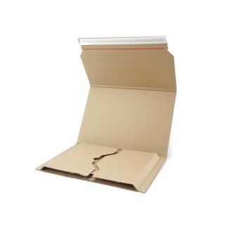 Buchverpackung mit Aufreißperforation 455 x 325 x 0-80 mm DIN A3