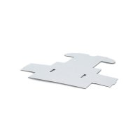 Faltschachteln für Visitenkarten weiß 90 x 60 x 40 mm
