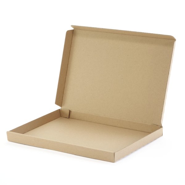 Maxibriefkarton Faltkarton 350 x 250 x 30 mm braun Außenmaß