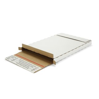 Briefbox Premium A5 215 x 155 x 15 mm weiß mit Aufreißfaden