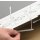 Ablagebox für Abheftbügel 320 x 253 x 72 mm weiß mit Beschriftungsfeld