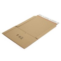 Buchverpackung mit Aufreißperforation 249 x 165 x 0-60 mm DIN A5+