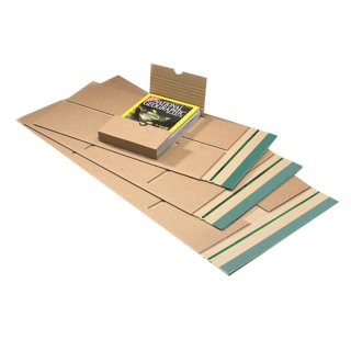 Buchverpackung Ordner mit Aufreißperforation 350 x 320 x 0-80 mm