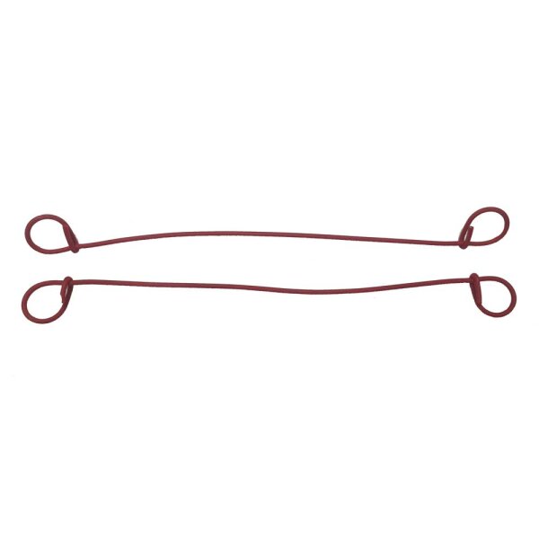Drilldraht Drahtsackverschlüsse 1,0/1,6  x 160 mm Edelstahl rot 1000 Stück