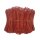 Drilldraht Drahtsackverschlüsse 1,0/1,6  x 160 mm Edelstahl rot 1000 Stück