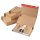 Buchverpackung CD mit Aufreißperforation 147 x 129 x 0-55 mm
