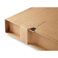 Wickelverpackung A4 310 x 220 x 0-92 mm mit Schutzlaschen