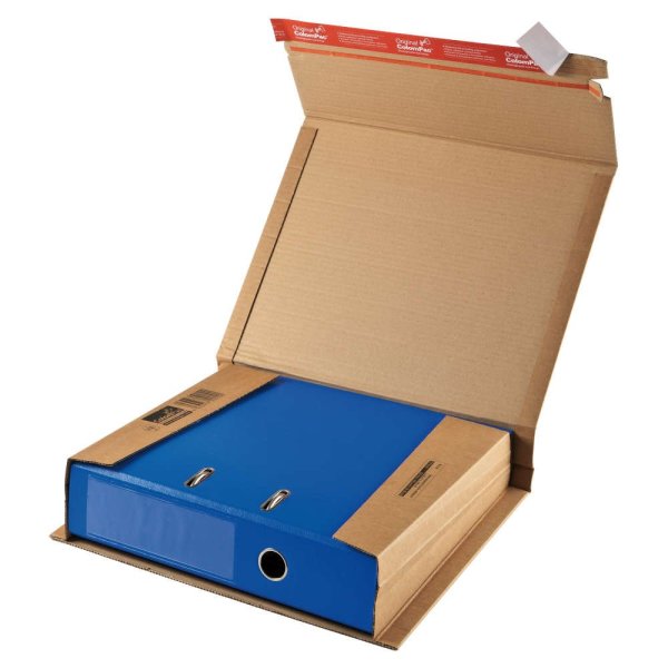 Ordnerverpackung 320 x 290 x 35-80 mm mit Aufreißfaden