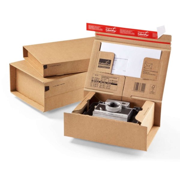 Paket Versandkarton 215 x 155 x 43 mm A5 mit Aufreißfaden
