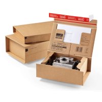 Paket Versandkarton 215 x 155 x 43 mm A5 mit...
