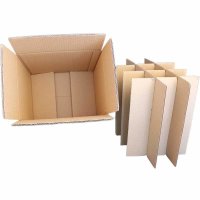 Export Flaschenkarton 12 Flaschen 0,75 L mit Gefache 320 x 240 x 330 mm