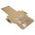 Fixpack DIN B5 240 x 180 x 0-50 mm braun mit Umkarton