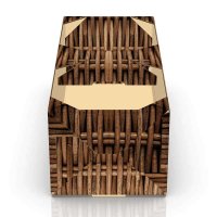 Körbe Marché für 1 kg 259 x 109 x 89 mm