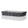 Obst- und Gemüseschalen anthrazit für 500 g Inhalt 180 x 110 x 30 mm