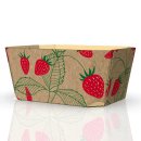 Obst- und Gemüseschalen im Erdbeer-Design für...