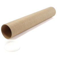 Versandhülsen rund 310 x 50 mm braun A3