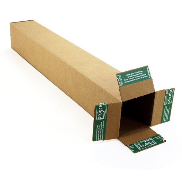 Teleskop Versandhülsen 1-wellig 860 x 111 x 111 mm braun