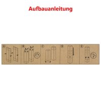 Teleskop Versandhülsen 1-wellig 860 x 111 x 111 mm braun