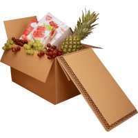 Faltkartons mit Wabeninlay 407 x 227 x 230 mm 20 Liter